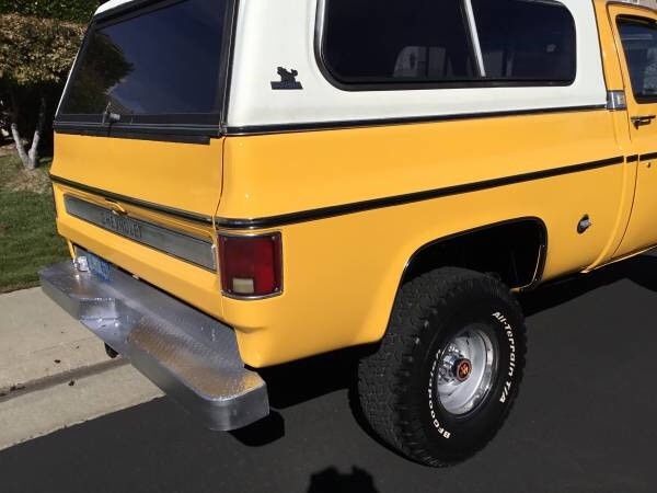 1978 Yellow Chevrolet C-10