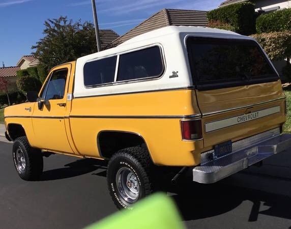 1978 Yellow Chevrolet C-10