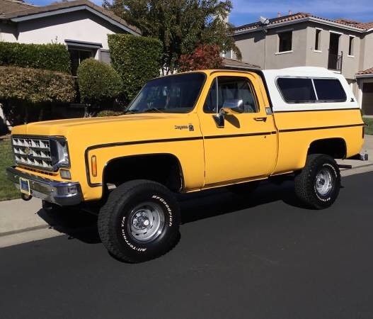 1978 Yellow Chevrolet C-10