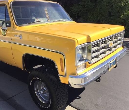 1978 Yellow Chevrolet C-10