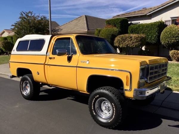 1978 Yellow Chevrolet C-10