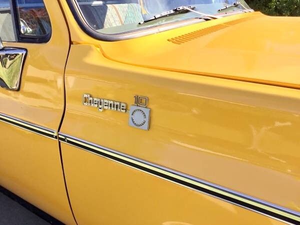 1978 Yellow Chevrolet C-10