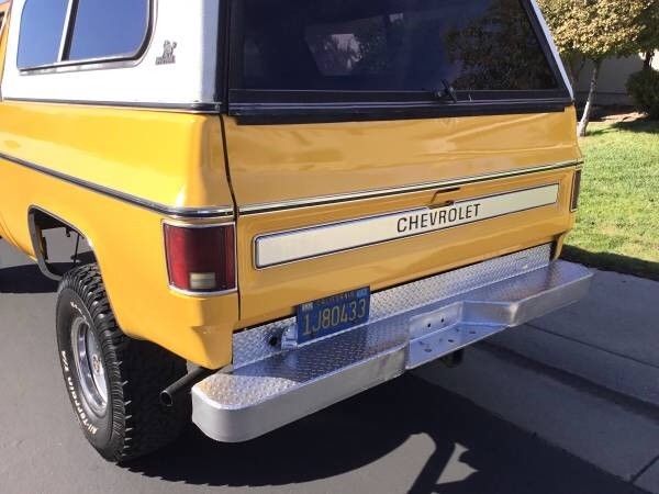1978 Yellow Chevrolet C-10