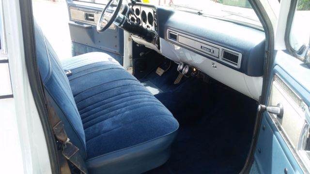 1978 White Chevrolet C-10