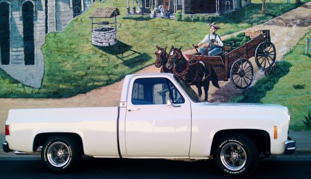 1978 White Chevrolet C-10