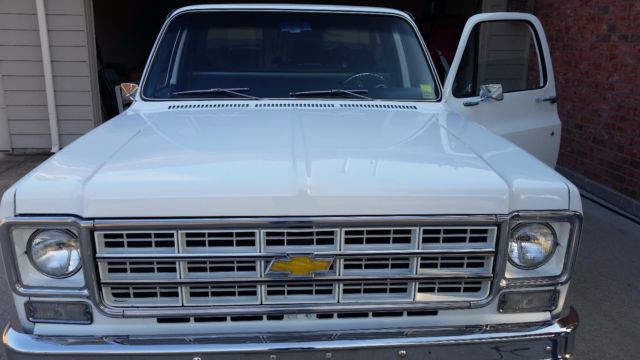 1978 White Chevrolet C-10