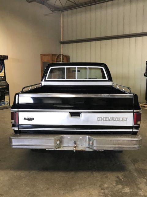 1978 Black Chevrolet C-10 Cab & Chassis