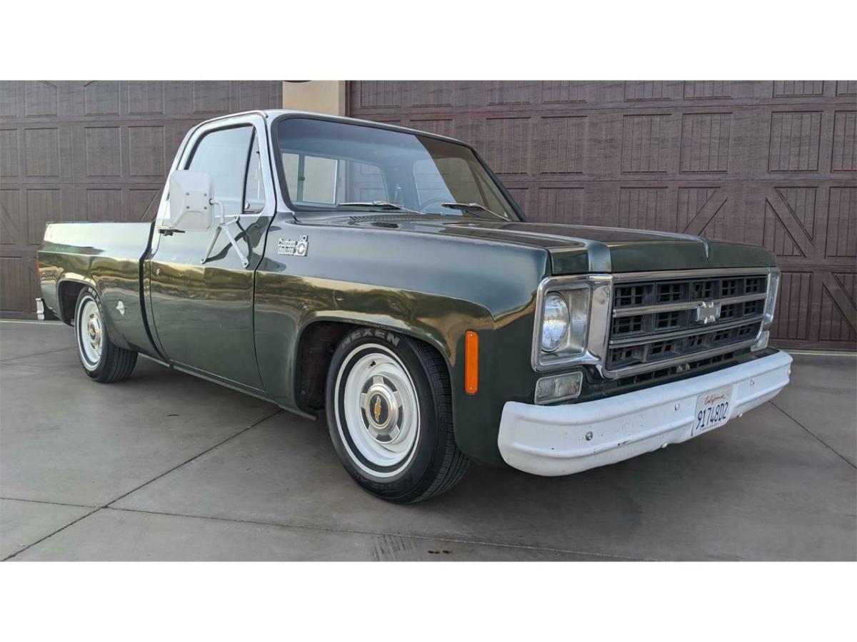 1978 Green Chevrolet C-10