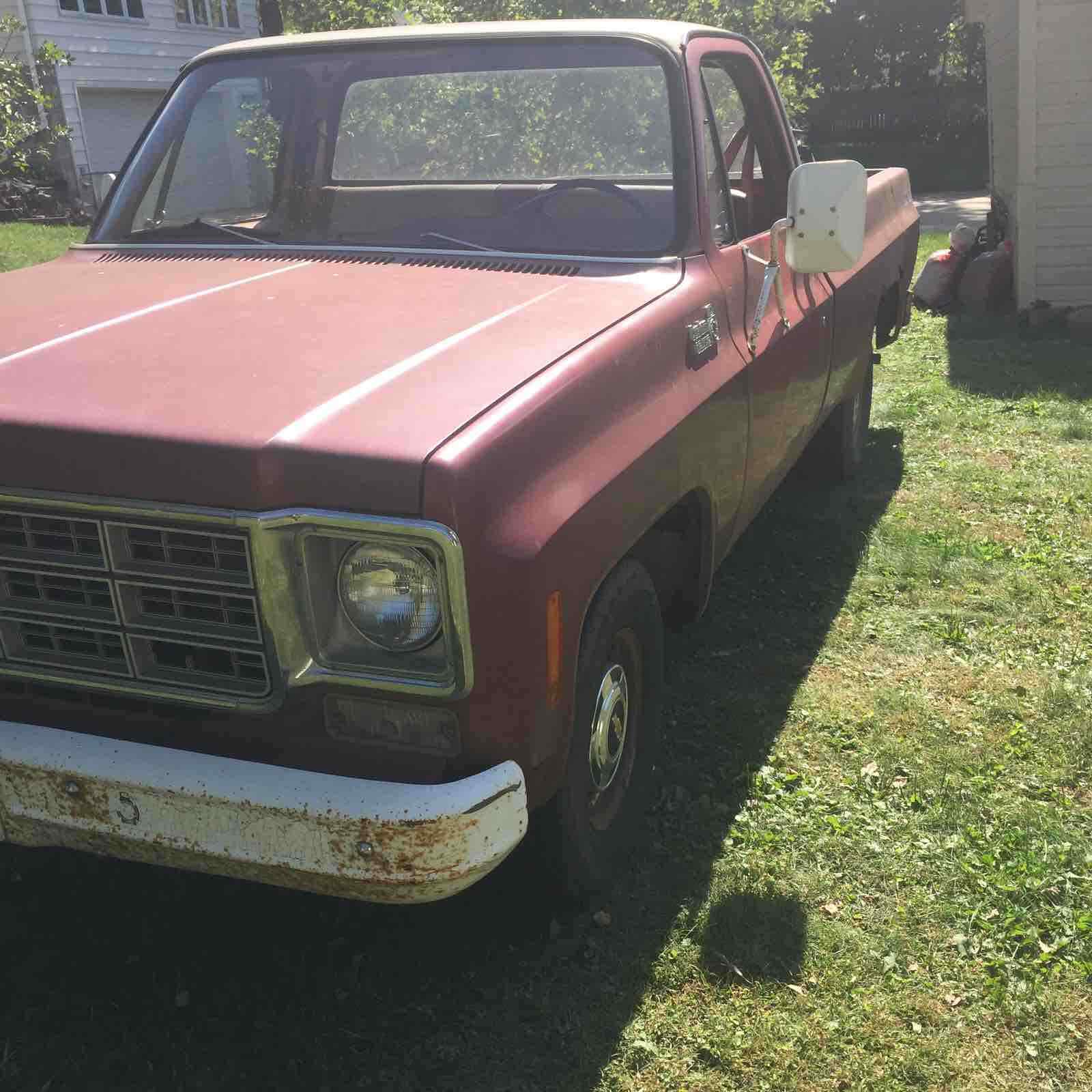 1978 Red Chevrolet C10/K10 Pickup