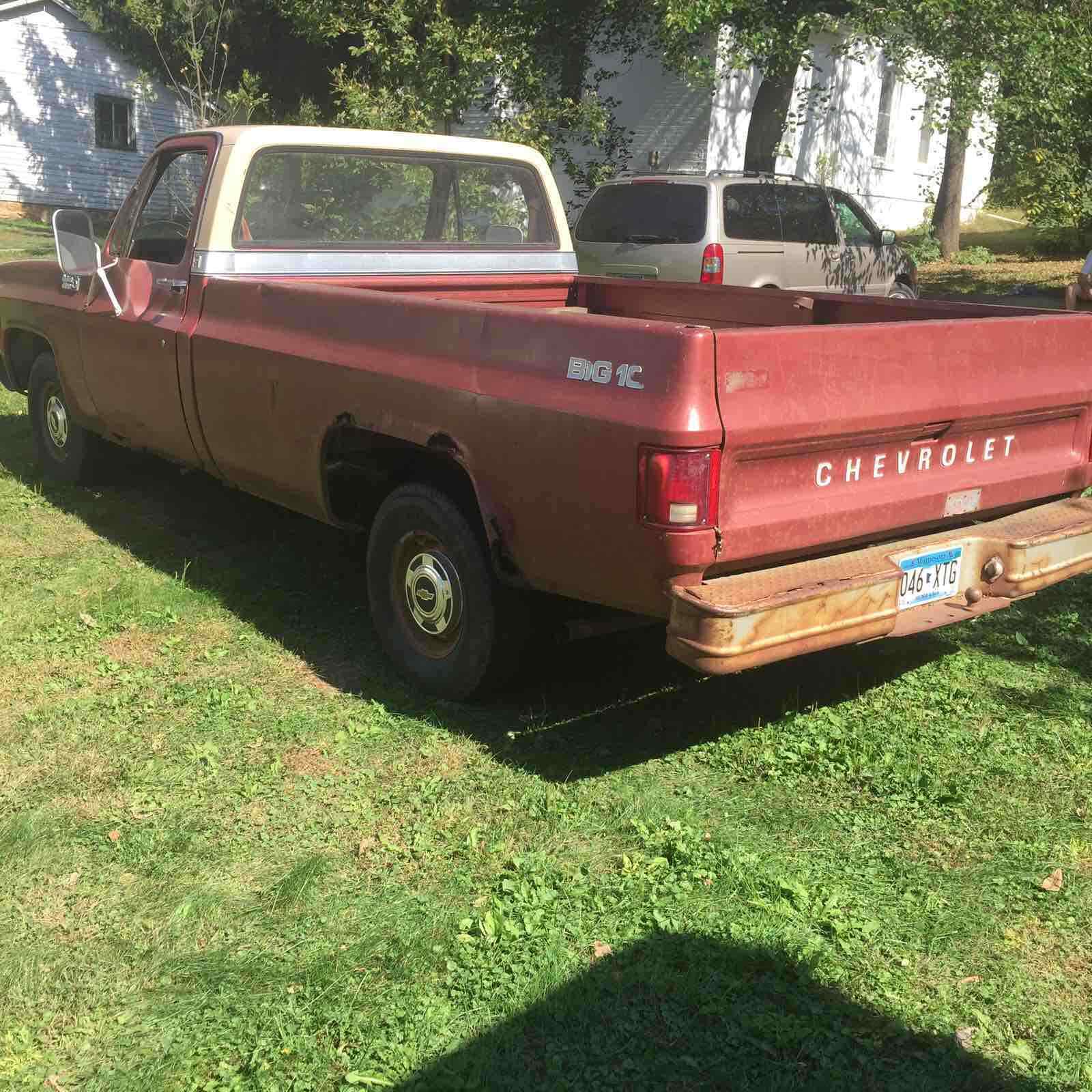 1978 Red Chevrolet C10/K10 Pickup