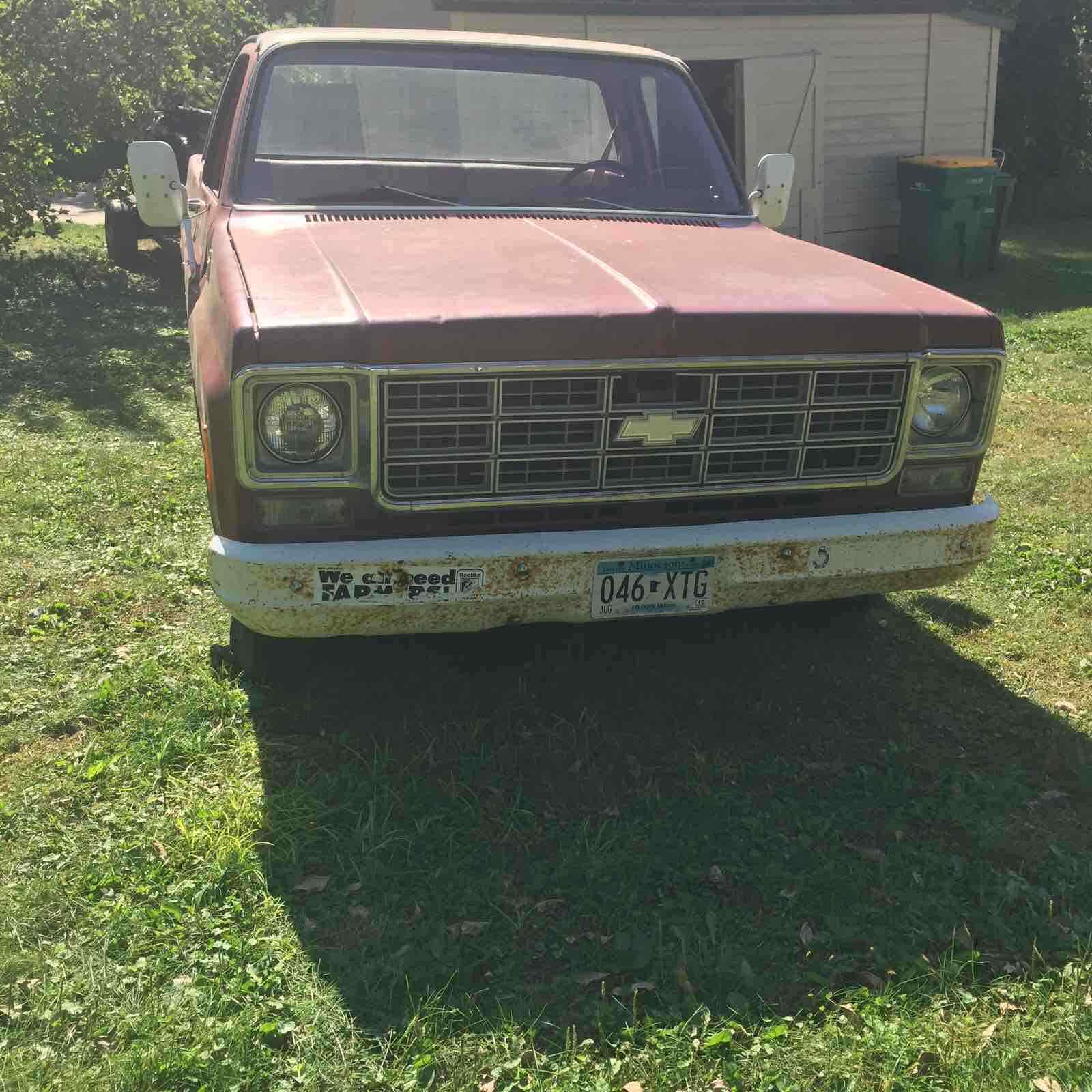 1978 Red Chevrolet C10/K10 Pickup