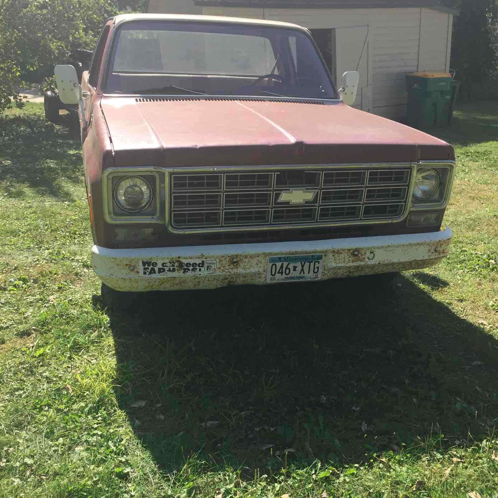 1978 Red Chevrolet C10/K10 Pickup