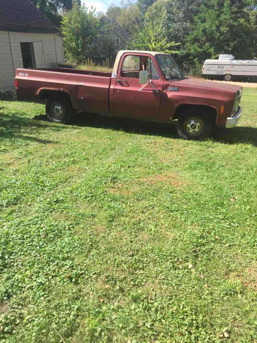 1978 Red Chevrolet C10/K10 Pickup