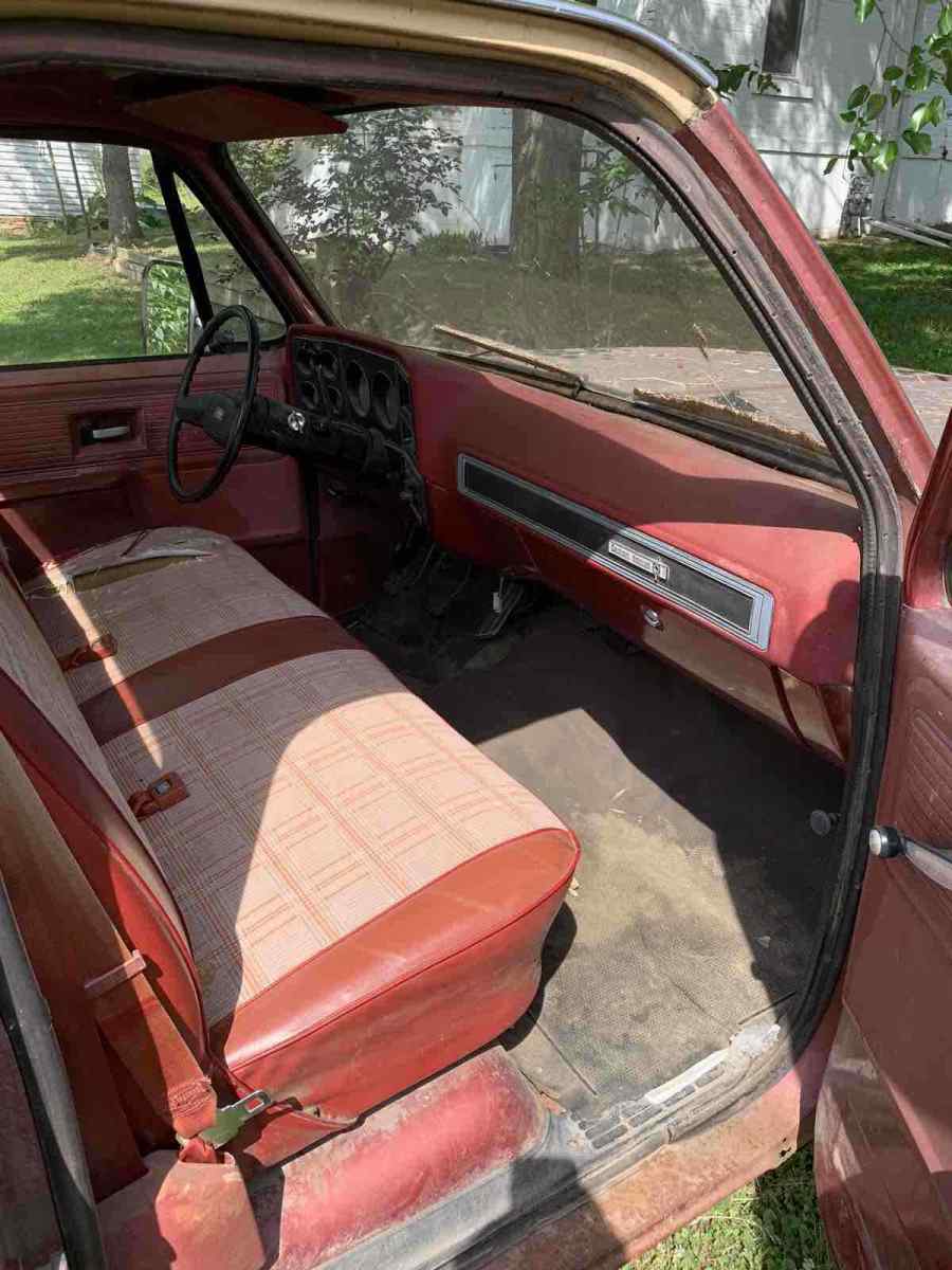 1978 Red Chevrolet C10/K10 Pickup