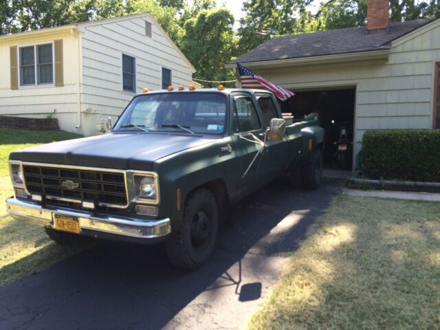 1978 Green Chevrolet C/K Pickup 3500 Crew Cab Pickup