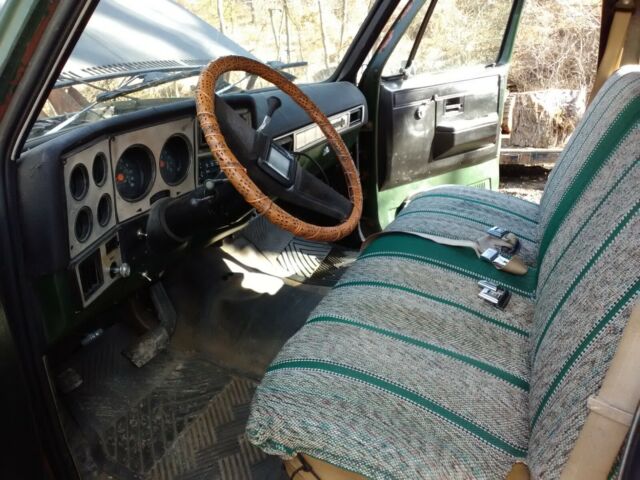 1978 Green Chevrolet C/K Pickup 3500 Crew Cab Pickup