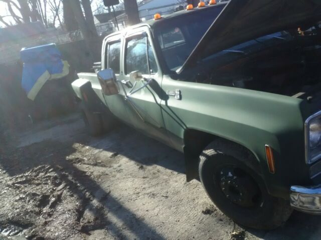 1978 Green Chevrolet C/K Pickup 3500 Crew Cab Pickup
