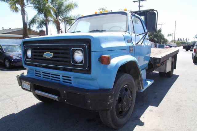 1978 Blue Chevrolet C60 Stakebed