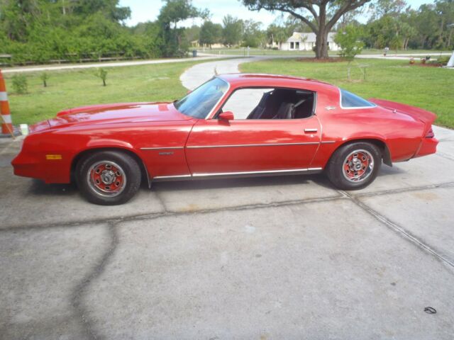 1978 Red Chevrolet Camaro