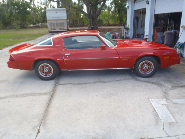 1978 Red Chevrolet Camaro