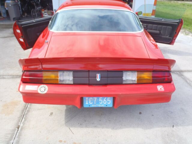 1978 Red Chevrolet Camaro