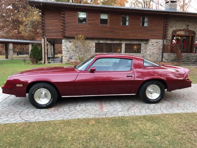 1978 Burgundy Chevrolet Camaro Coupe