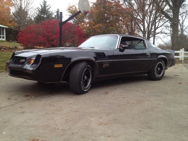 1978 Blue Chevrolet Camaro Coupe