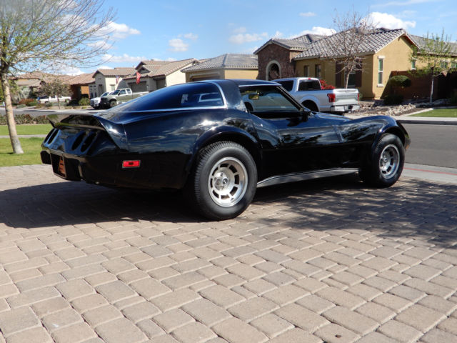 1978 Black Chevrolet Corvette Coupe