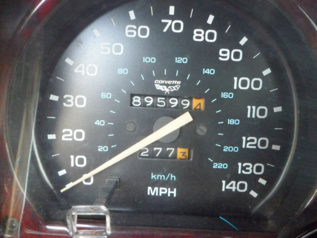 1978 Corvette Red 72L Chevrolet Corvette Coupe