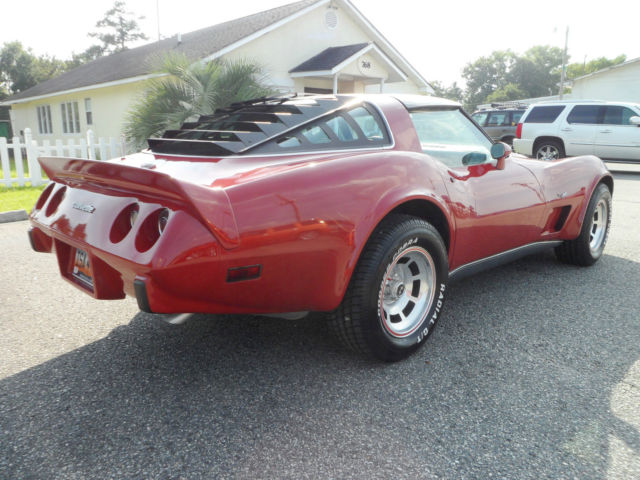 1978 Corvette Red 72L Chevrolet Corvette Coupe