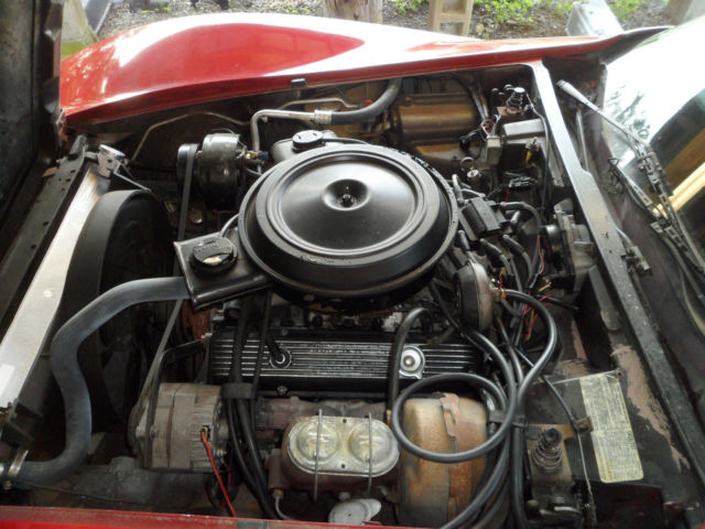 1978 Corvette Red 72L Chevrolet Corvette Coupe