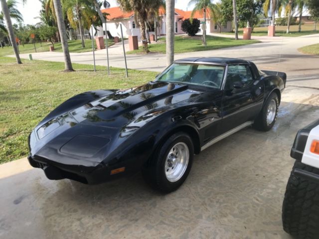 1978 Black Chevrolet Corvette Coupe