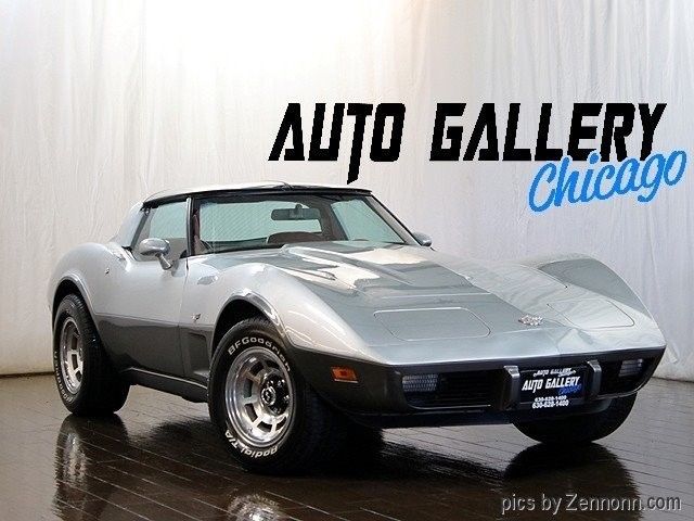 1978 Silver Chevrolet Corvette Coupe