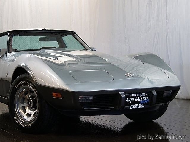 1978 Silver Chevrolet Corvette Coupe