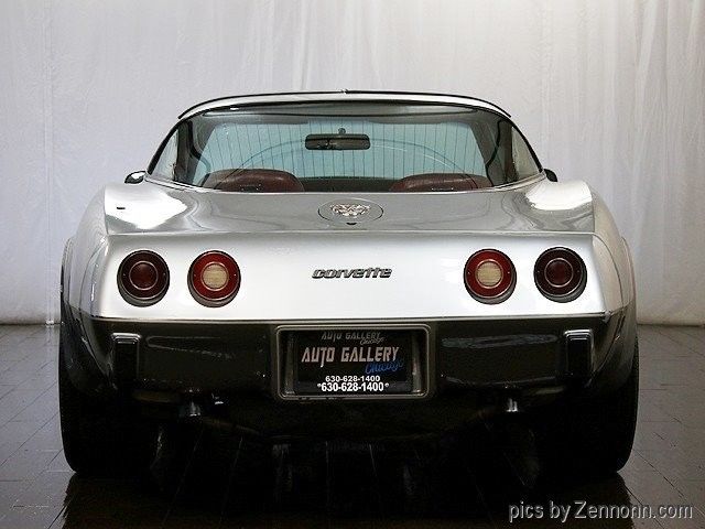 1978 Silver Chevrolet Corvette Coupe