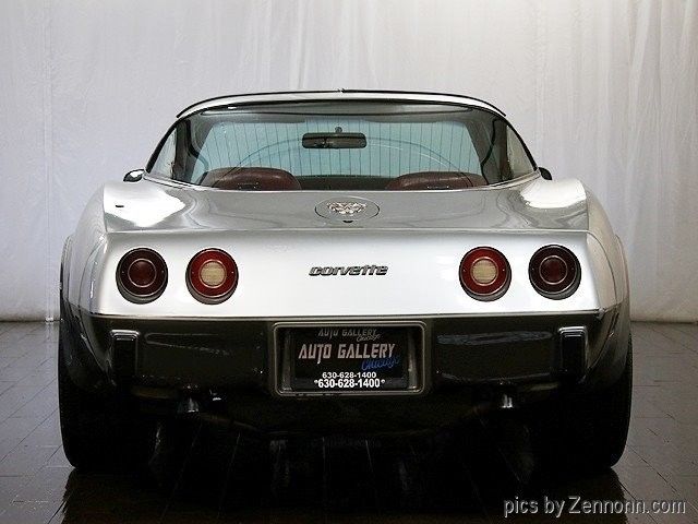 1978 Silver Chevrolet Corvette Coupe
