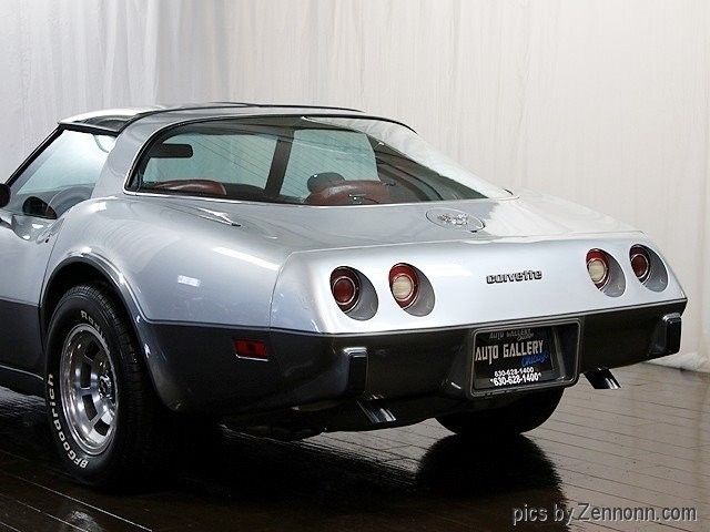 1978 Silver Chevrolet Corvette Coupe