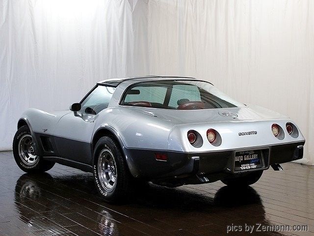 1978 Silver Chevrolet Corvette Coupe