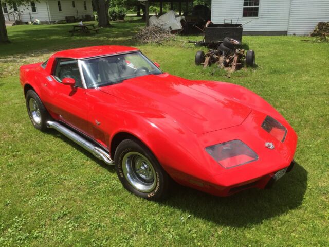 1978 Corvette Red Chevrolet Corvette Coupe