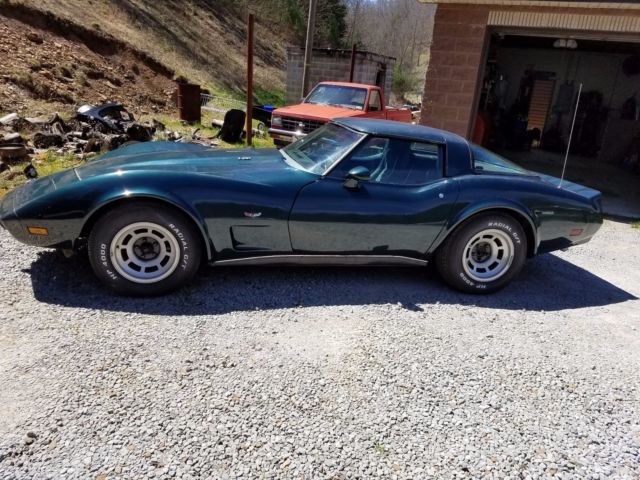 1979 Green Chevrolet Corvette Coupe