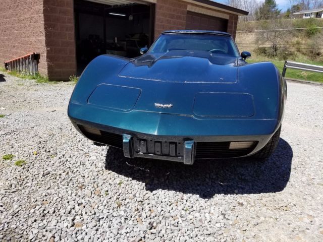 1979 Green Chevrolet Corvette Coupe