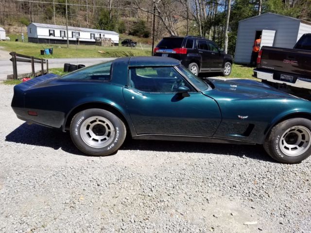 1979 Green Chevrolet Corvette Coupe