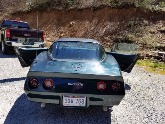 1979 Green Chevrolet Corvette Coupe