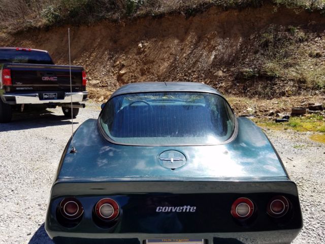 1979 Green Chevrolet Corvette Coupe