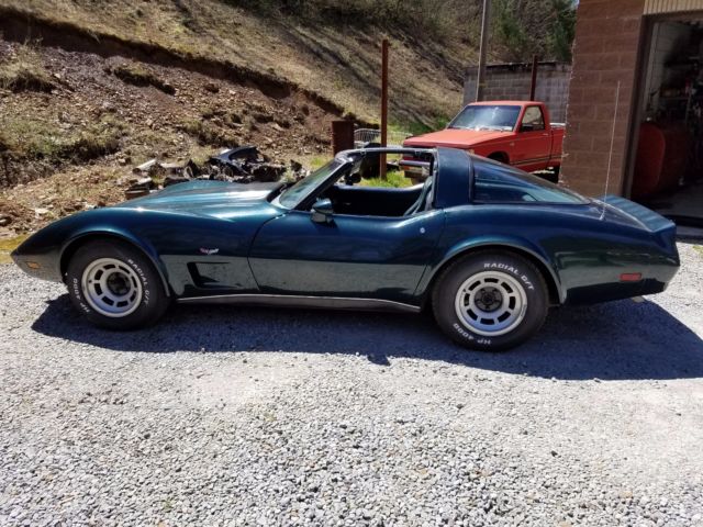 1979 Green Chevrolet Corvette Coupe