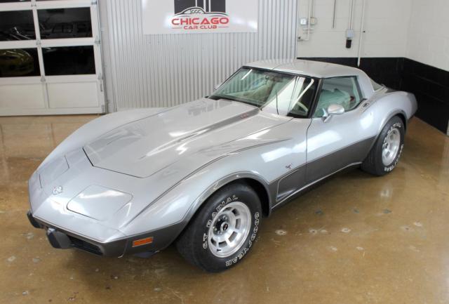 1978 Silver Chevrolet Corvette L82, 32k Miles, CLEAN