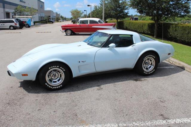 1978 Blue Chevrolet Corvette Coupe