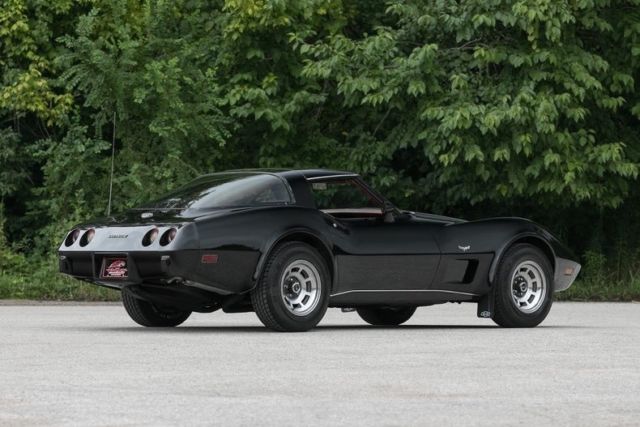 1978 Black Chevrolet Corvette Coupe
