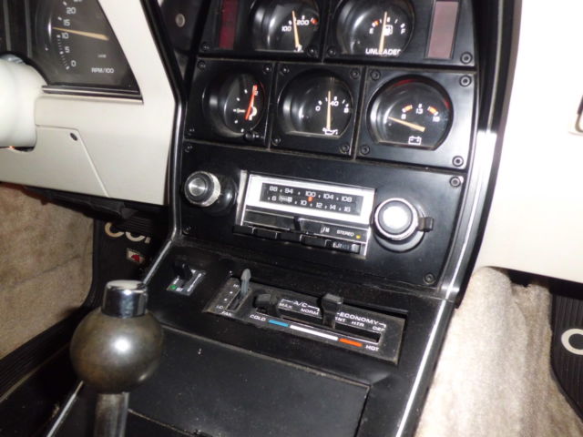1978 2-tone silver and charcoal Chevrolet Corvette Coupe