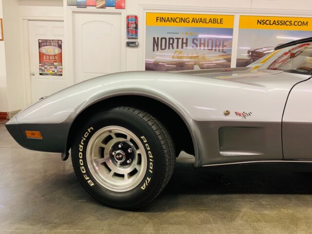 1978 Silver Chevrolet Corvette Coupe